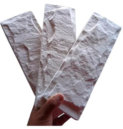 Imagem de 10 Forma 3d Tijolo Rockfaces Traverte 29x10cm ABS 2mm Molde 3d Para Cimento/gesso 3d 314