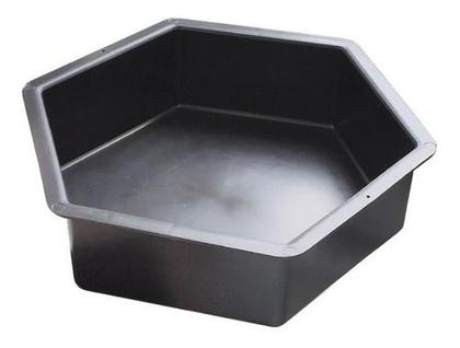 Imagem de 10 Formas Piso Jardim Calçamento Sextavada Lisa 25x25x8