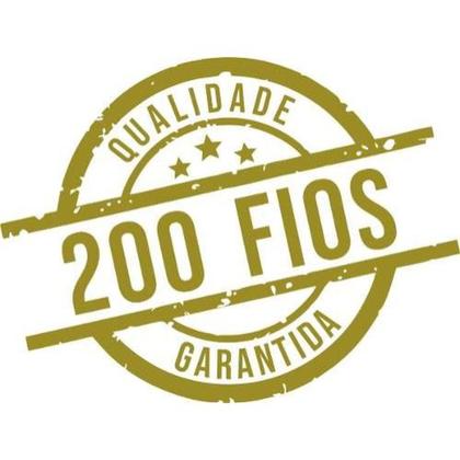 Imagem de 10 Fronhas 100% Algodão 200 Fios Ponto Palito Percal 50x70 COR AZUL