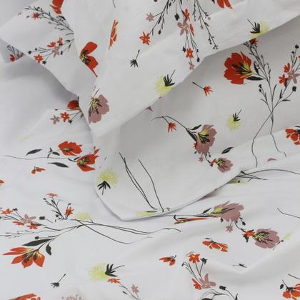 Imagem de 10 Fronhas Casa Blanca com 4 Abas Percal 400 Fios 100% Algodão Egípcio 0,50 x 0,90 cm