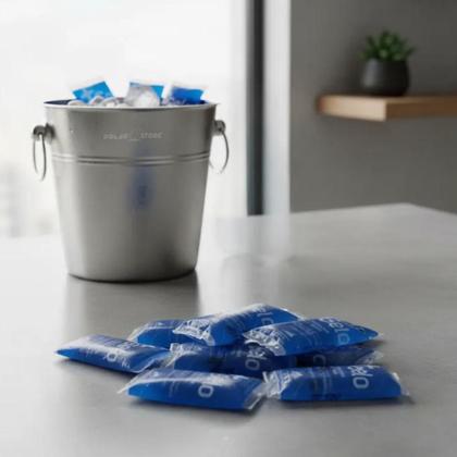 Imagem de 10 Gelo Gel 15g Artificial Reutilizável Flexível 3x6c