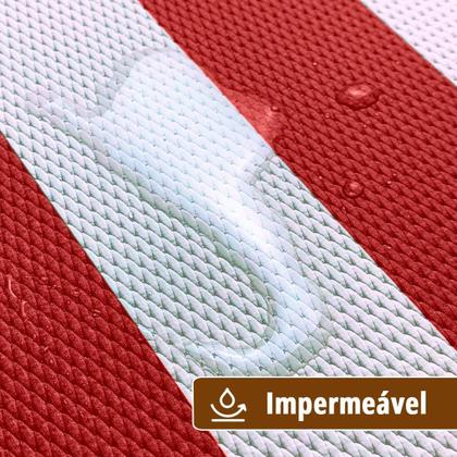 Imagem de 10 Jogo Americano Navy Alto Padrão Impermeável Pvc Br Vm