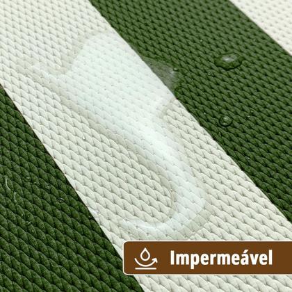 Imagem de 10 Jogo Americano Navy Alto Padrão Impermeável Redondo Bg Vd