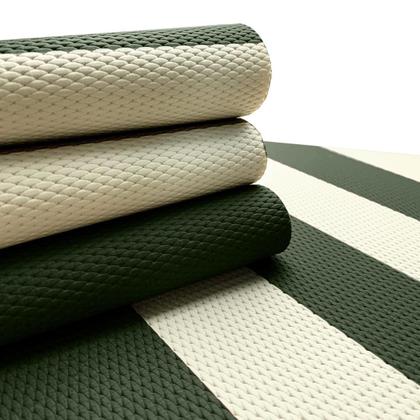 Imagem de 10 Jogo Americano Navy Alto Padrão Impermeável Redondo Bg Vd