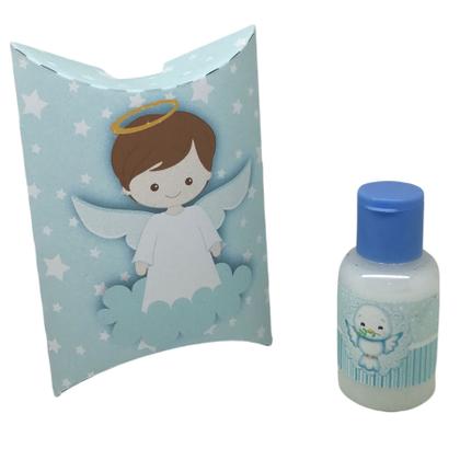 Imagem de 10 Kit Lembrança de Batizado com Caixinha com Hidratante 