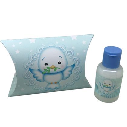 Imagem de 10 Kit Lembrança de Batizado com Caixinha com Hidratante 