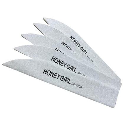 Imagem de 10 Lixas Honey Girl Faca Facão Para Unha Gel 280/400