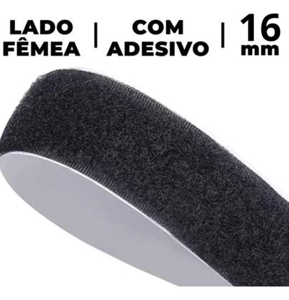 Imagem de 10 Metros de Fita  Fecho De Contato Com Adesivo 16mm largura