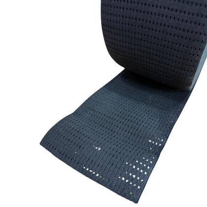 Imagem de 10 metros elastico sanfona preto 100 mm aradesc