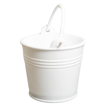 Imagem de 10 Mini Baldes Plástico Baldinhos Com Alça Lembrancinhas centro de mesa decoração enfeite natal