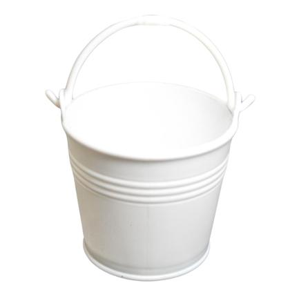 Imagem de 10 Mini Baldes Plástico Baldinhos Com Alça Lembrancinhas centro de mesa decoração enfeite natal