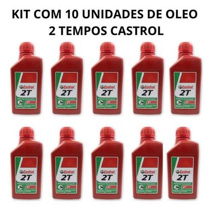 Imagem de 10 Oleo 2 tempos Castrol 500 ml