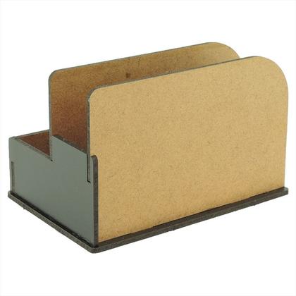 Imagem de 10 Organizador de Mesa Porta Sachê Sal Pimenta Guardanapo Lanchonete Preto