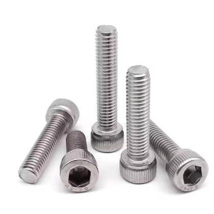 Imagem de 10 parafusos allen inox m5x20mm 6cm não enferruja qualidade