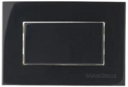 Imagem de 10 Pç Interruptor Simples P/Moveis Margirius Preto 10A 250