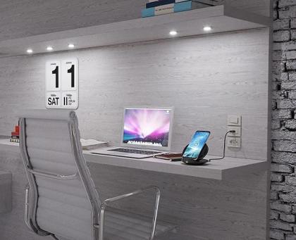 Imagem de 10 Pç Interruptor Simples P/Moveis Mdf Margirius Branco 10A