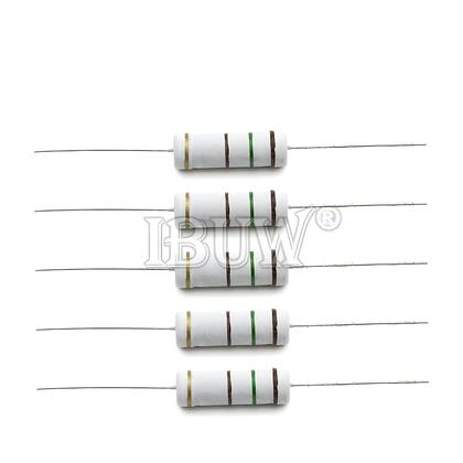 Imagem de 10 PCS Resistor De Filme De Carbono 5 W 5% 1R-1M Ohm Faixa 10 PCS Resistor De Filme De Carbono 5 W
