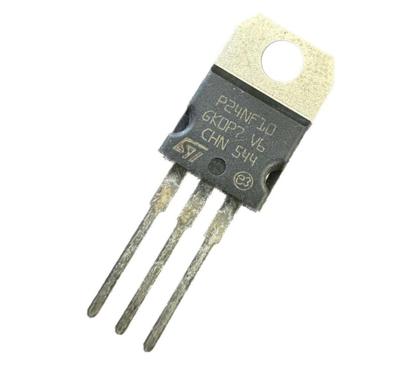 Imagem de 10 pçs - transistor p24nf10 metalico - 26a - 100v - 24nf10