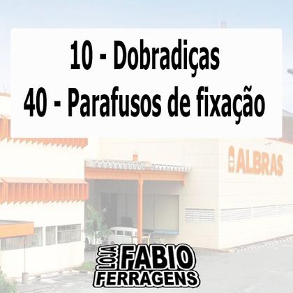 Imagem de 10 Peças - Dobradiça Para Armario Com Amortecedor De 35mm Curva