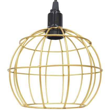 Imagem de 10 Pendentes Aramado Globo Luminária Lustre Teto Retrô Vintage Industrial Balcão Agp Ilumini