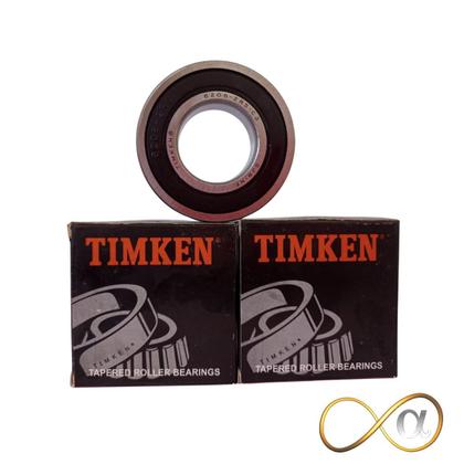 Imagem de 10 Rolamentos 6206 2RSC3 Eficiente, vedação dupla TIMKEN