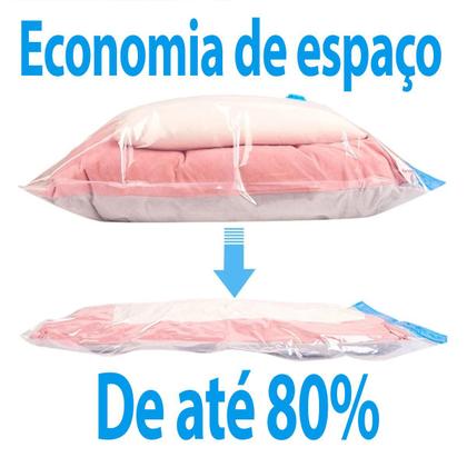 10 Saco a Vacuo Viagem Organizador Com Bomba 6P 2M 2G - Magnow Imagem de 10 Saco a Vacuo Viagem Organizador Com Bomba 6P 2M 2G