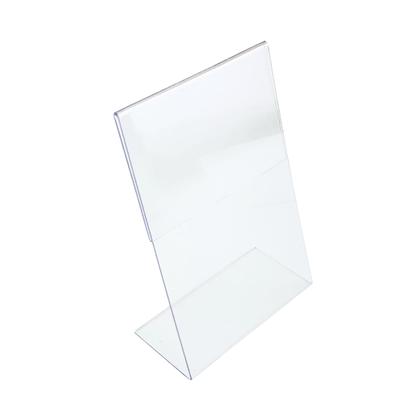 Imagem de 10 Suporte Displays A6 L Expositor 10x15 Acrílico (PS)