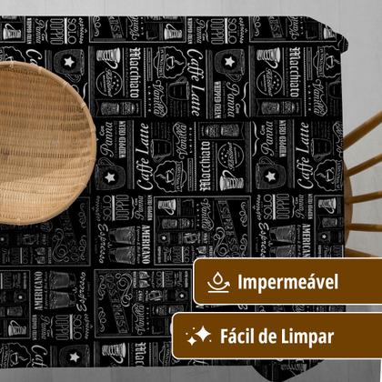 Imagem de 10 Toalha Mesa Térmica Plástico Pvc Café Atacado 140x200