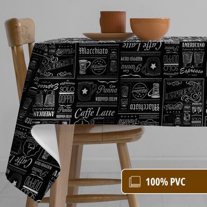 Imagem de 10 Toalha Mesa Térmica Plástico Pvc Café Atacado 140x200