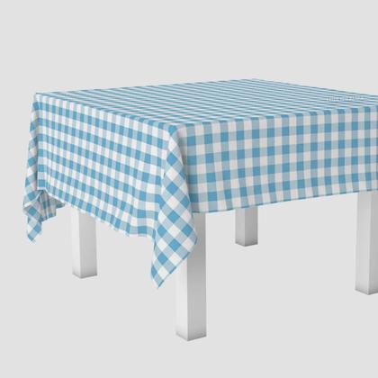 Imagem de 10 Toalha Mesa Tnt Xadrez Festa Junina Italiana Az 70x70