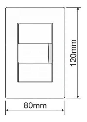 Imagem de 10 Tomadas Dupla Padrão 2P+T Dist 4x2 10A Evidence - FAME