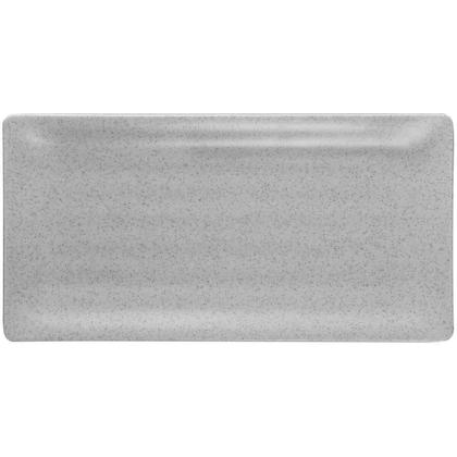 Imagem de 10 Travessas Melamina Servir Sashimi 29x14cm Restaurante Retangular Bandeja Lyor Granilite