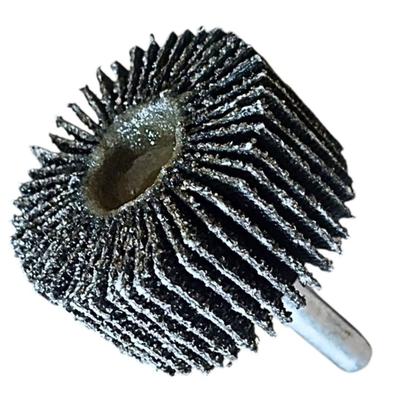 Imagem de 10 Un Roda Lixa Haste Micro Retifica 40 X 20mm Grão 80 DISFLEX