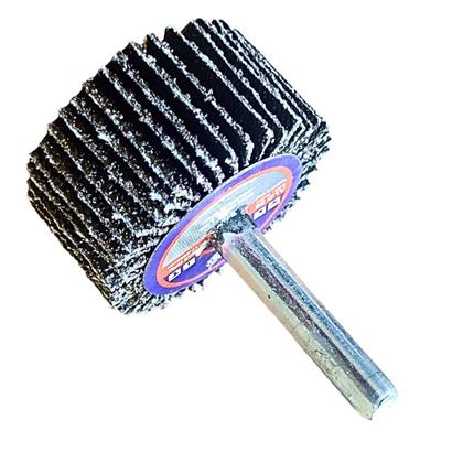 Imagem de 10 Un Roda Lixa Haste Micro Retifica 40 X 20mm Grão 80 DISFLEX