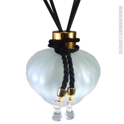 Imagem de 10 Unidades Cordão com Pingente Cristal Ouro Diversas Cores