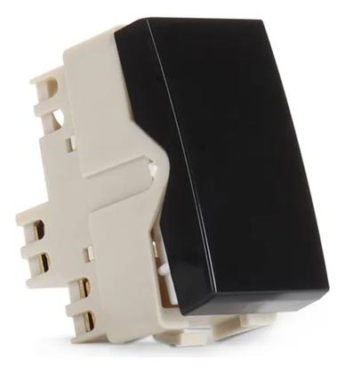 Imagem de 10 unidades Módulos Interruptor Simples Ebony Margirius 16811