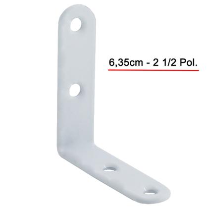 Imagem de 10 x Cantoneira Moveis L Polegada 2 1/2