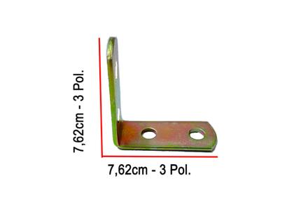 Imagem de 10 x Cantoneira Moveis L Polegada 3