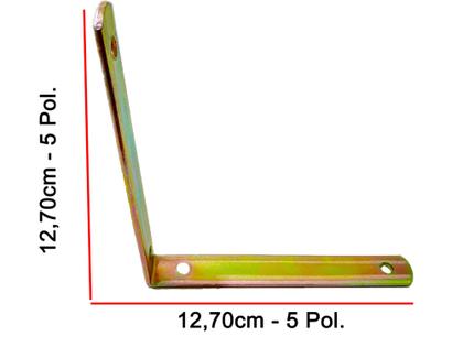 Imagem de 10 x Cantoneira Moveis L Polegadas 5