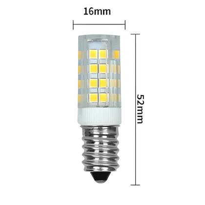 Imagem de 10 x Lâmpada Halopin Led E14 5w 52 Led Para Lustres E Arandela