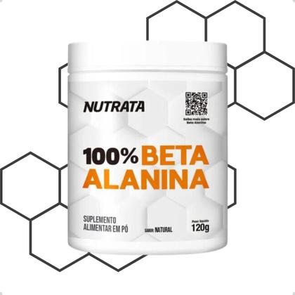 Imagem de 100% Beta Alanina Vegano 120g Nutrata