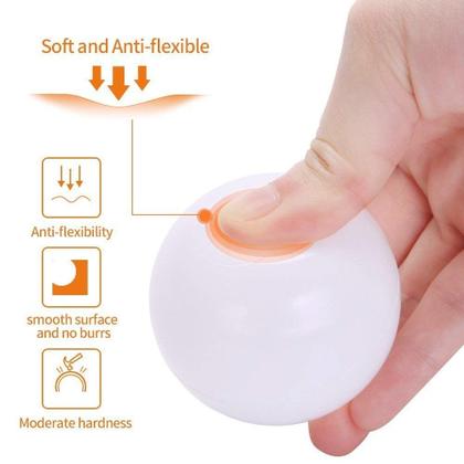 Imagem de 100 bolas de plástico macio à prova de esmagamento Pit Balls Wonder Space