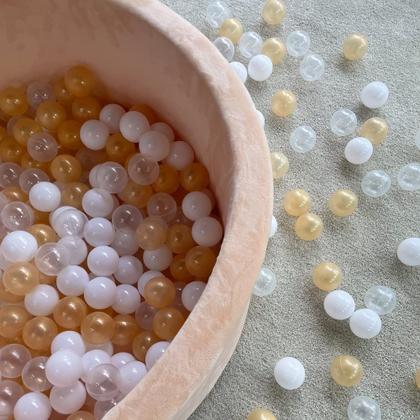 Imagem de 100 bolas de plástico macio à prova de esmagamento Pit Balls Wonder Space