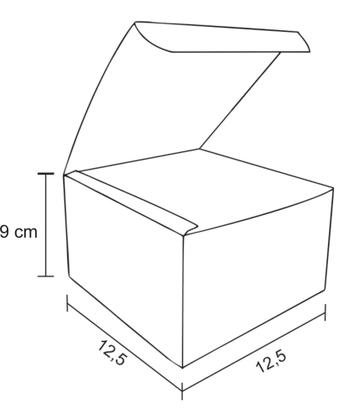 Imagem de 100 Caixa Para Hambúrguer Delivery Artesanal