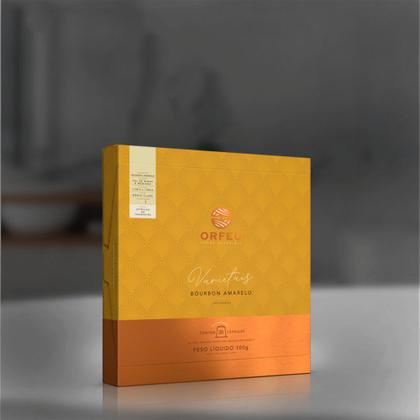 Imagem de 100 Cápsulas Café Orfeu Nespresso Bourbon Amarelo
