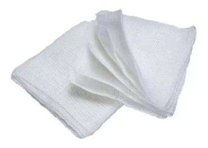 Imagem de 100 Compressa de Gaze Esteril 13 fios 10 Pacotes com 10un Nobre