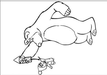 Imagem de 100 Desenhos Masha E O Urso Para Colorir E Pintar 100 Folhas Avulsas A4! 1 Desenho Por Folha!