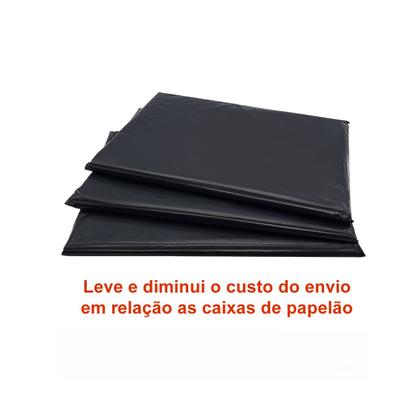 Imagem de 100 Envelope De Segurança Cinza/Preto 20X30 Ecológico