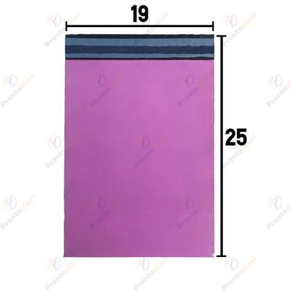 Imagem de 100 Envelope Segurança COEX Rosa Pink  Sedex Saco Envio Inviolável Correio E-Commerce 19x25 26x36