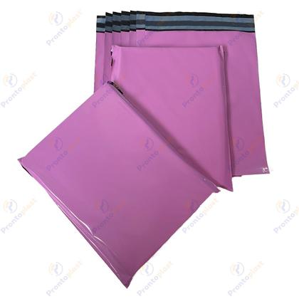 Imagem de 100 Envelope Segurança COEX Rosa Pink  Sedex Saco Envio Inviolável Correio E-Commerce 19x25 26x36